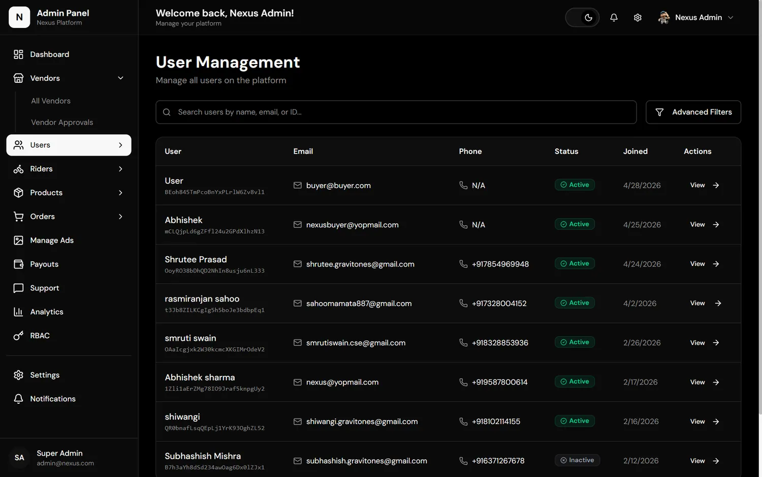 Admin Masterpiece screenshot 3